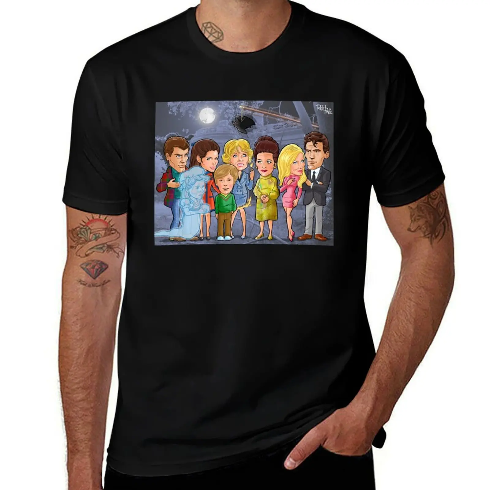 

Old House Lawn Party T-Shirt t shirt man cotton t shirts for man graphic tees T-Shirt