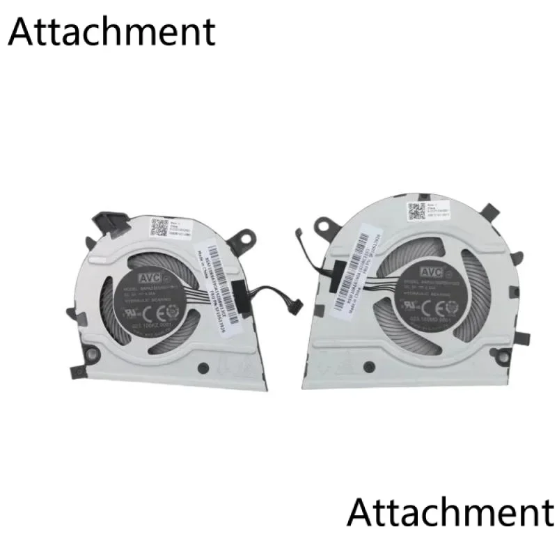 Laptop CPU GPU Cooling Fan for Lenovo ThinkBook 13s G2ITL 20V9 G2ARE 20WC  5F10S13927 5F10S13926 BAPA0505R5HY011