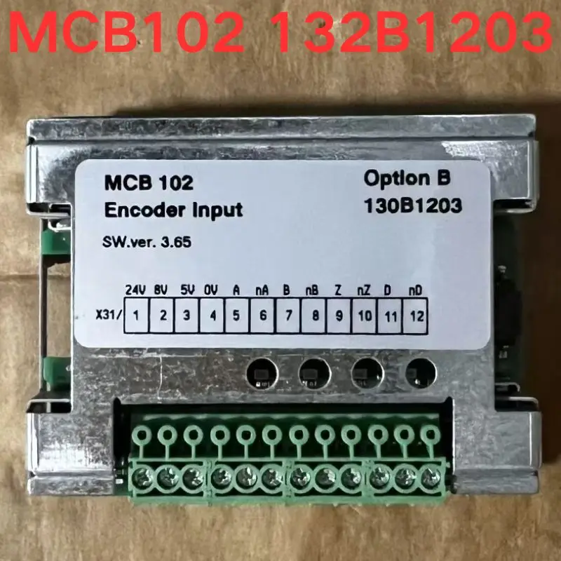 

Second-hand test OK,Inverter MCB 102 communication module MCB102 132B1203