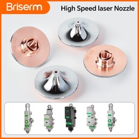 Precitec Hans Fiber Laser Nozzle D28 M11 H15 High Speed Laser Head Nozzle Single Double Chrome Layser 1.0 1.5 1.8 2.0 2.5 3.0