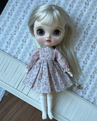 Blythe doll clothes abito rustico abito fatto a mano multicolore per Blythe doll 28-30 cm OB22 OB24 AZONE accessori...