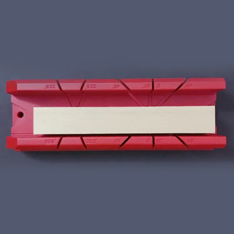 Small Mitre Box Mitre Block Woodworking Clamping Hand Mitre Box with 45° 90° Slot Types Woodworking Uses