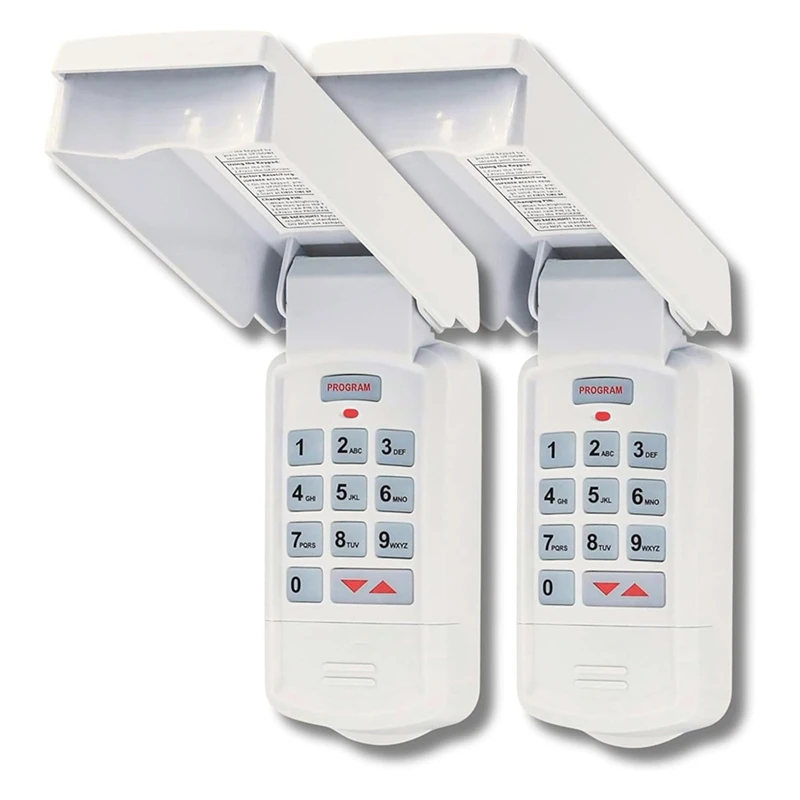 

2PCS For Genie Garage Door Opener Keypads, GK-R GK-BX 37332R Overhead Garage Door Opener, Wireless Garage Door Keypad