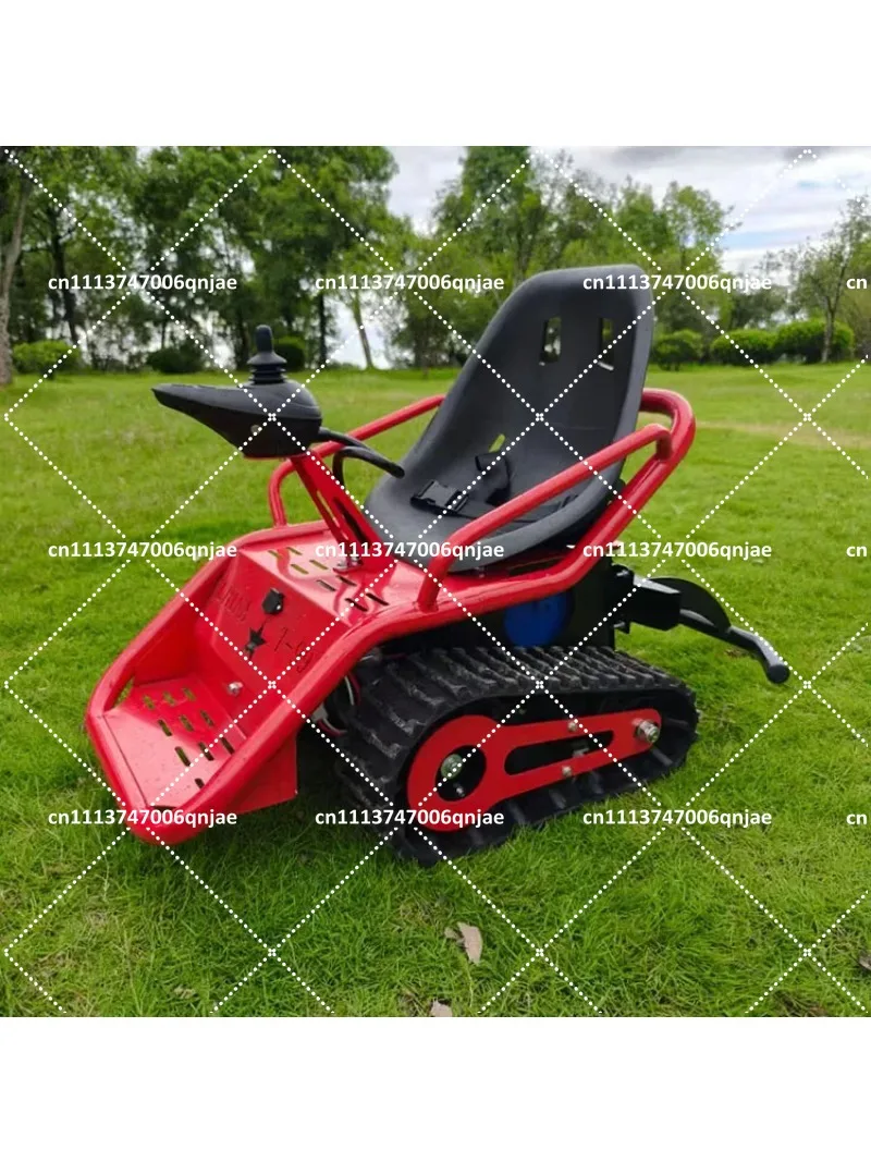 Mini Electric Tracked Tank Indoor Outdoor Off-Road Go-Kart for Garden Educational Use