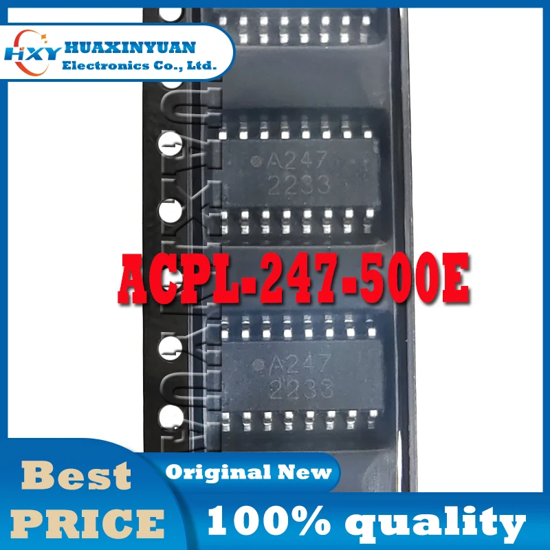 1PCS/LOT ACPL-247-500E  ACPL-247-50 ACPL-2 ACPL-24 ACPL-24 ACPL247 AC ACPL  SOIC16 Optocouplers New Original ic Chip In Stock IC