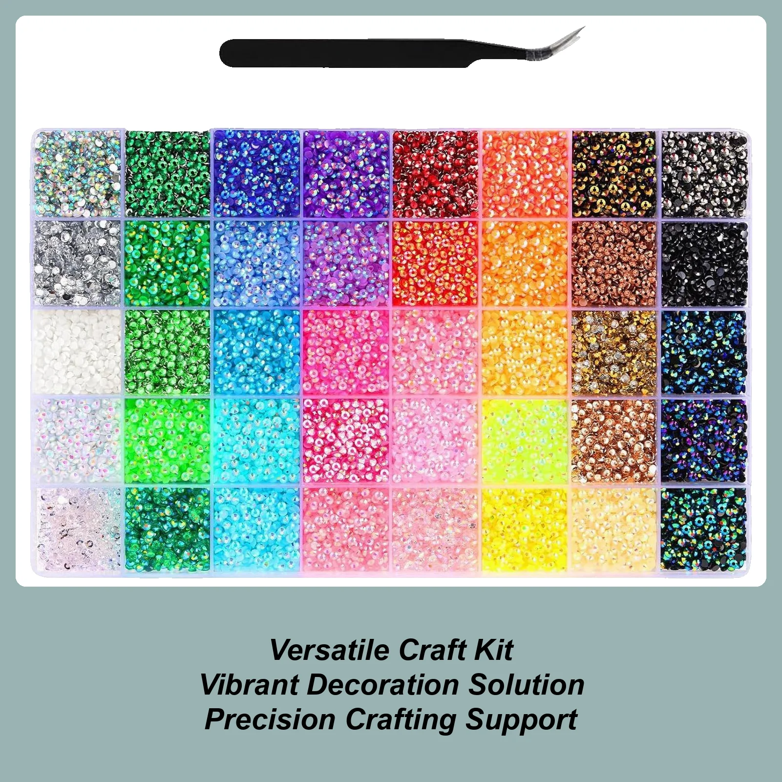 

Bedazzling Rhinestones 32000 Pieces 3mm Jelly Rhinestones with 40 Colors Jelly Gems Decoration for Jewelry Crafts Shoes Manicure