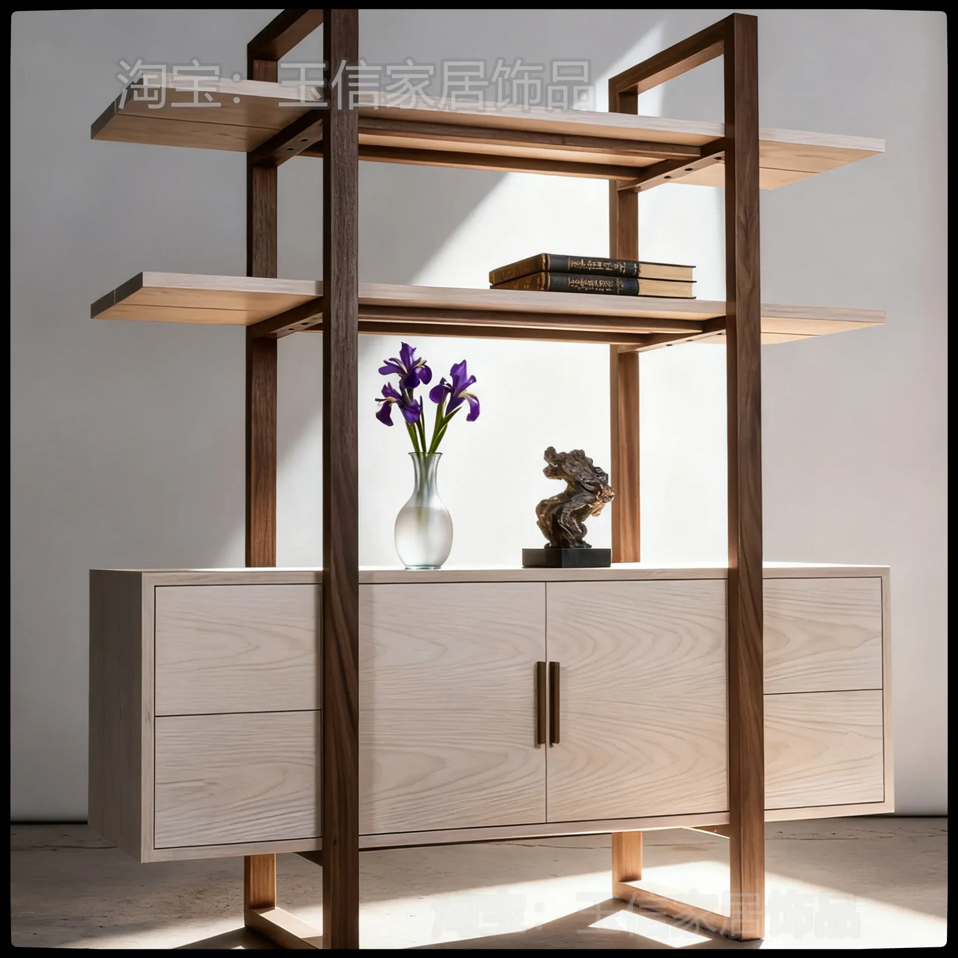 Load Bearing Shelf Balcony Open Storage Rack Light Luxury Children Picture Book Bookshelf