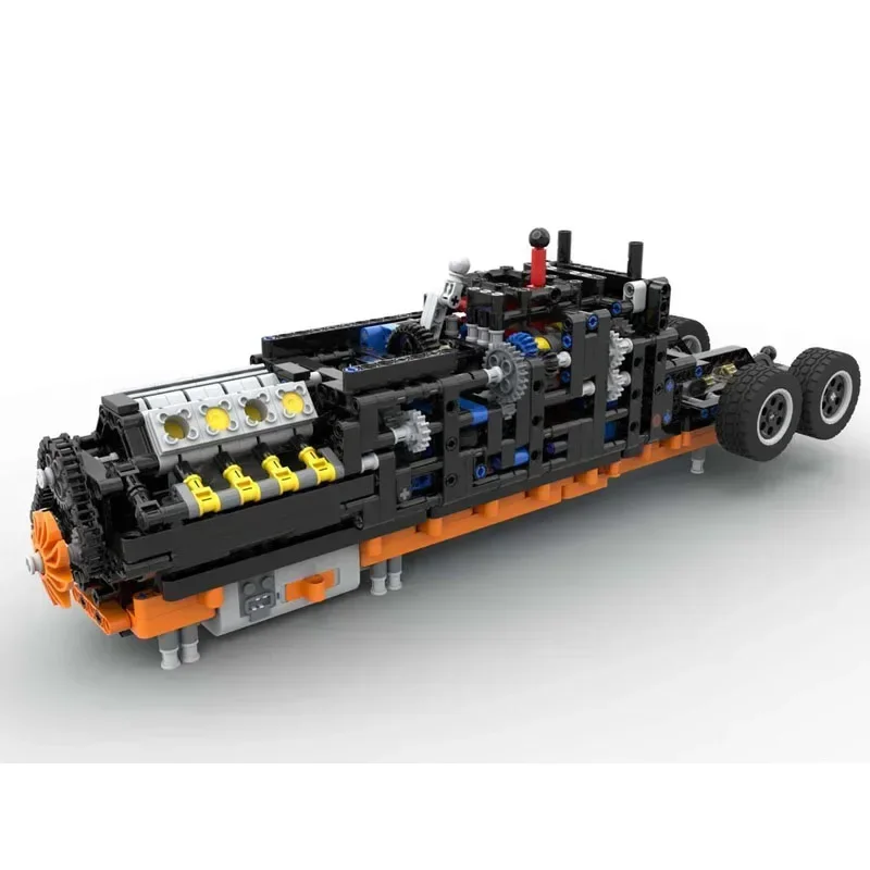 

Building Block MOC-179871 Gearbox T-310 Construction Assembly Model Ornament 1122PCS Children's Birthday Gift Christmas Toy