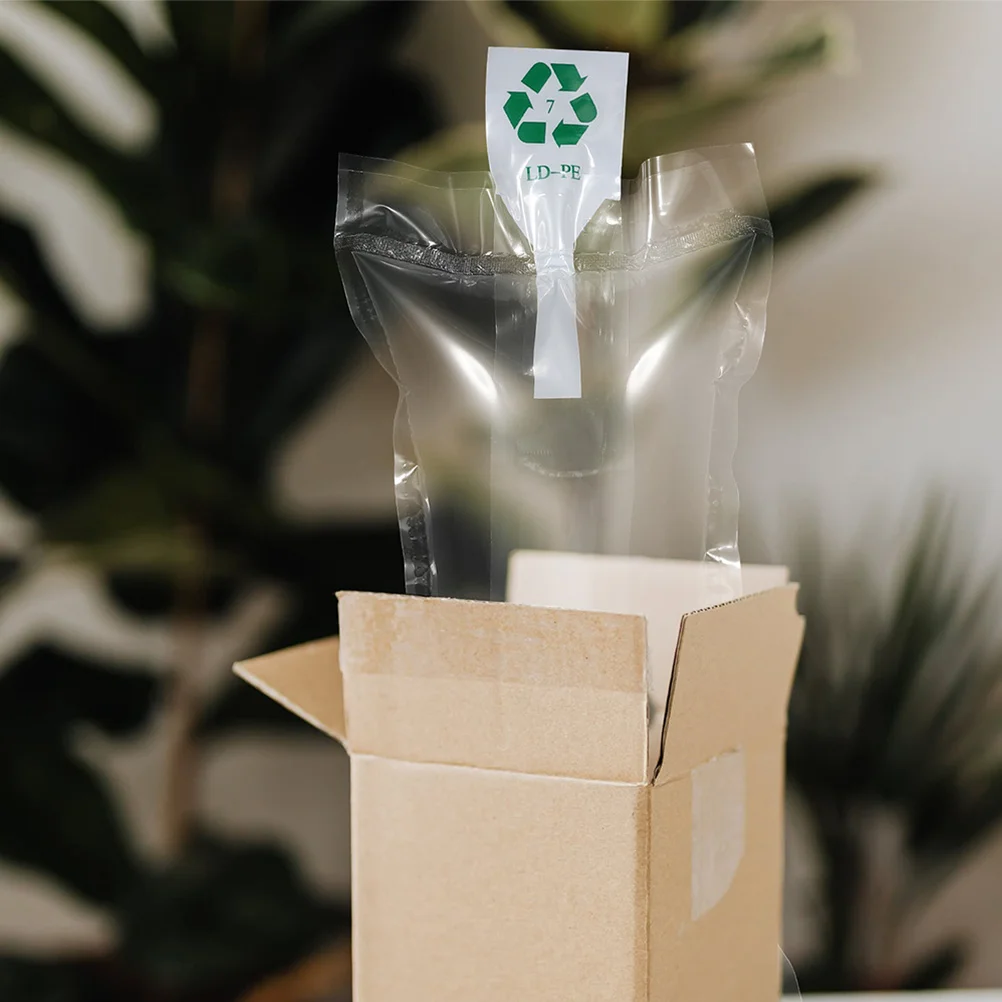 100 قطعة من الوسائد الهوائية القابلة للنفخ خفيفة الوزن ومتينة لحماية البضائع الهشة للشحن