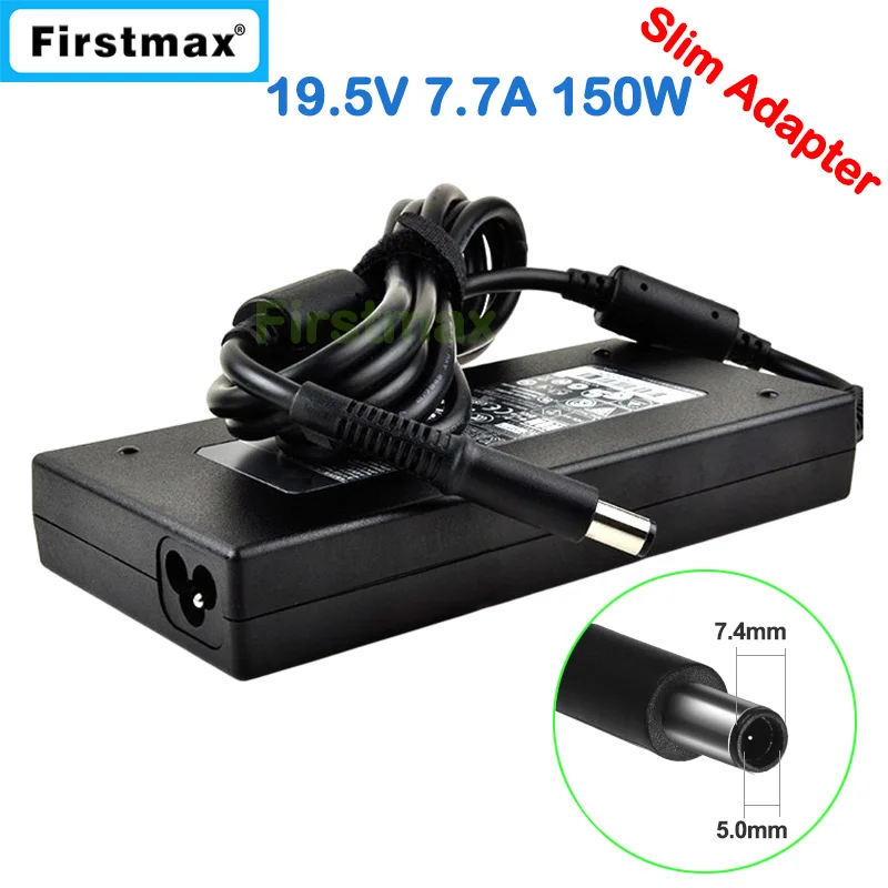 19.5V 150W Laptop Charger for HP ZBook 15 697317-001 HSTNN-CA27 646212-001 Elitebook 8560w 8760w 8300 8200 8000 Power Supply