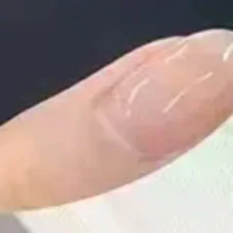 Transparent Nail Seal With Scraper Erasable French Nails Stamp Template Printing Tool Nail Polish Stamping Manicure Tool