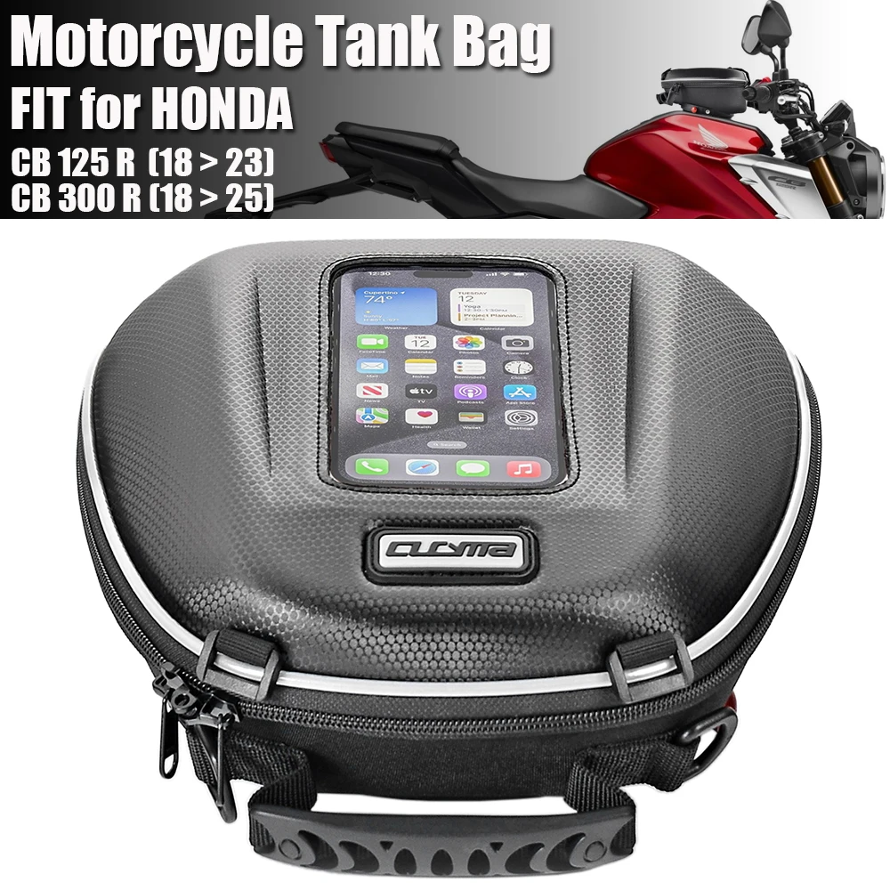 For Honda CB125R CB300R Motorcycle Quick Lock Tank Bag Top Case - Waterproof Fuel Luggage Backpack for CB 125 300 R borse moto