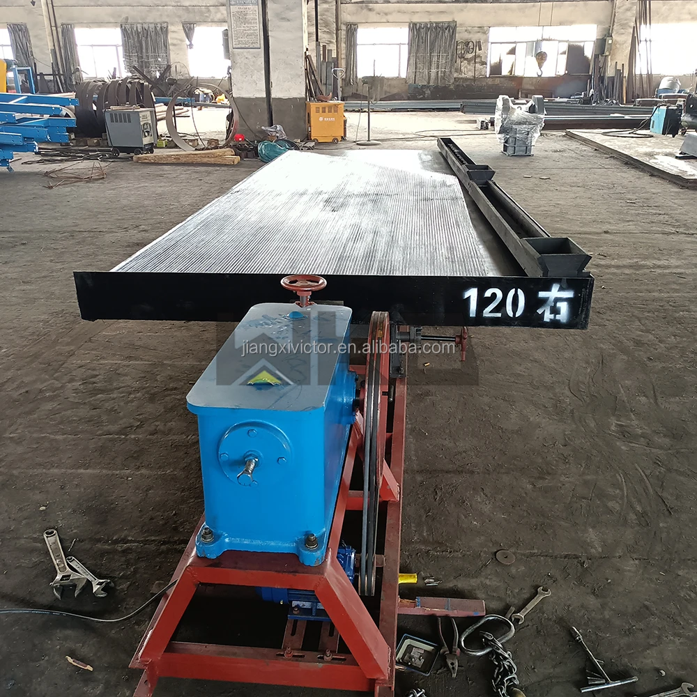 Low Price Gold Vibrating Table Shaking Table in Mineral Separator