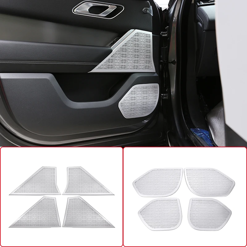 

For Land Rover Range Rover Velar 2017-2022 Car Door Audio Cover Speaker Decor Loudspeaker Trim Sticker Interior Accessories