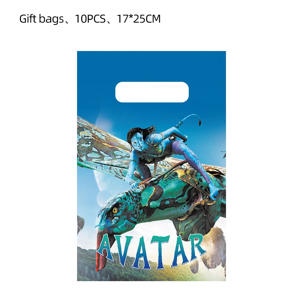 Avatar-Film Geburtstagsdekoration Tischware Tischdecke Tasse Teller Serviette Tasche Ballon Babyparty Partyzubehör Geschenke – Detail 10