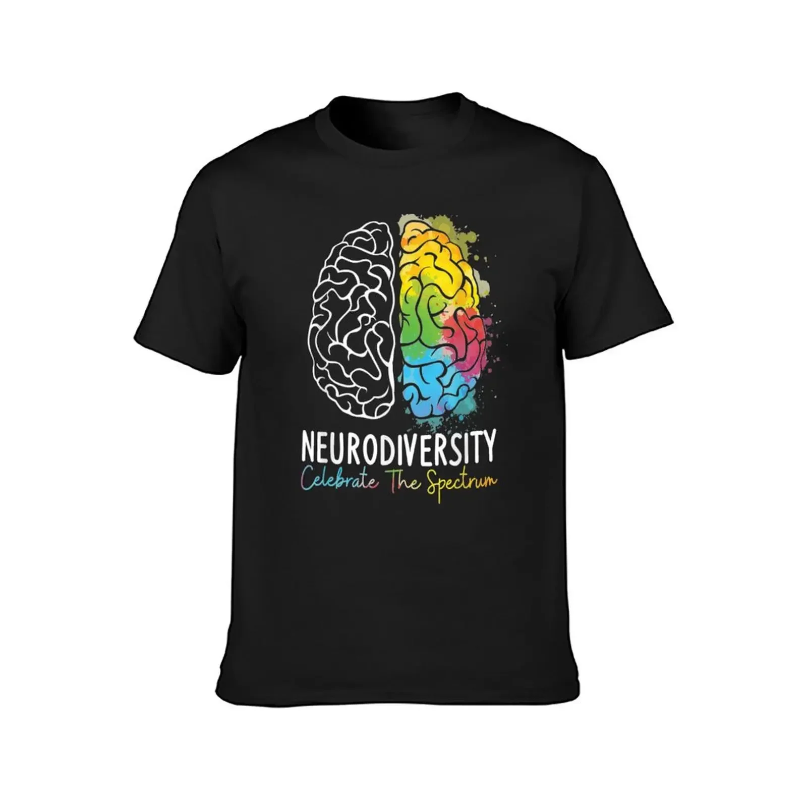 Celebrate Neurodiversity, Neurodiversity celebrate the spectrum Rainbow Women Men Girl T-Shirt sublime mens vintage t shirts