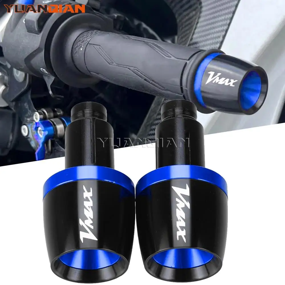 Motorcycle Handlebar Grips Bar End Cap Counterweight Plug Slide For YAMAHA V-MAX V MAX VMAX 1200 1700 VMAX1200 VMAX1700 all year