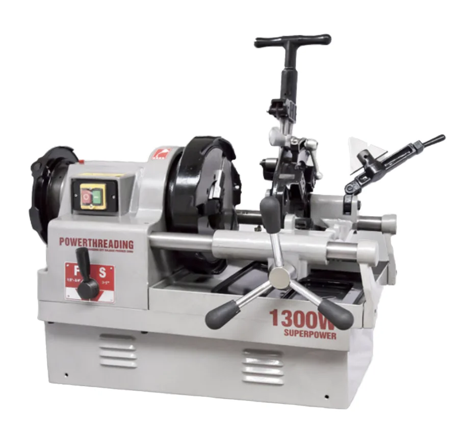 Portable Electric Pipe Threading Machine 220V New Condition With 1-Year Warranty For Home Use