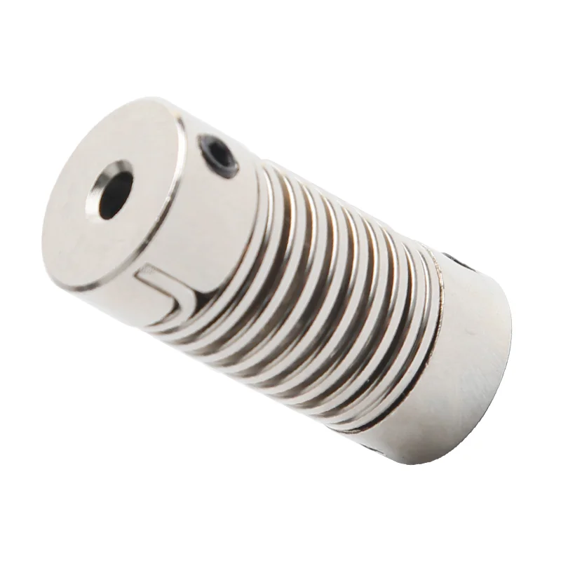 Stepper motor couplings and spring couplings can be used for transmission connections in CNC motors and engraving machines