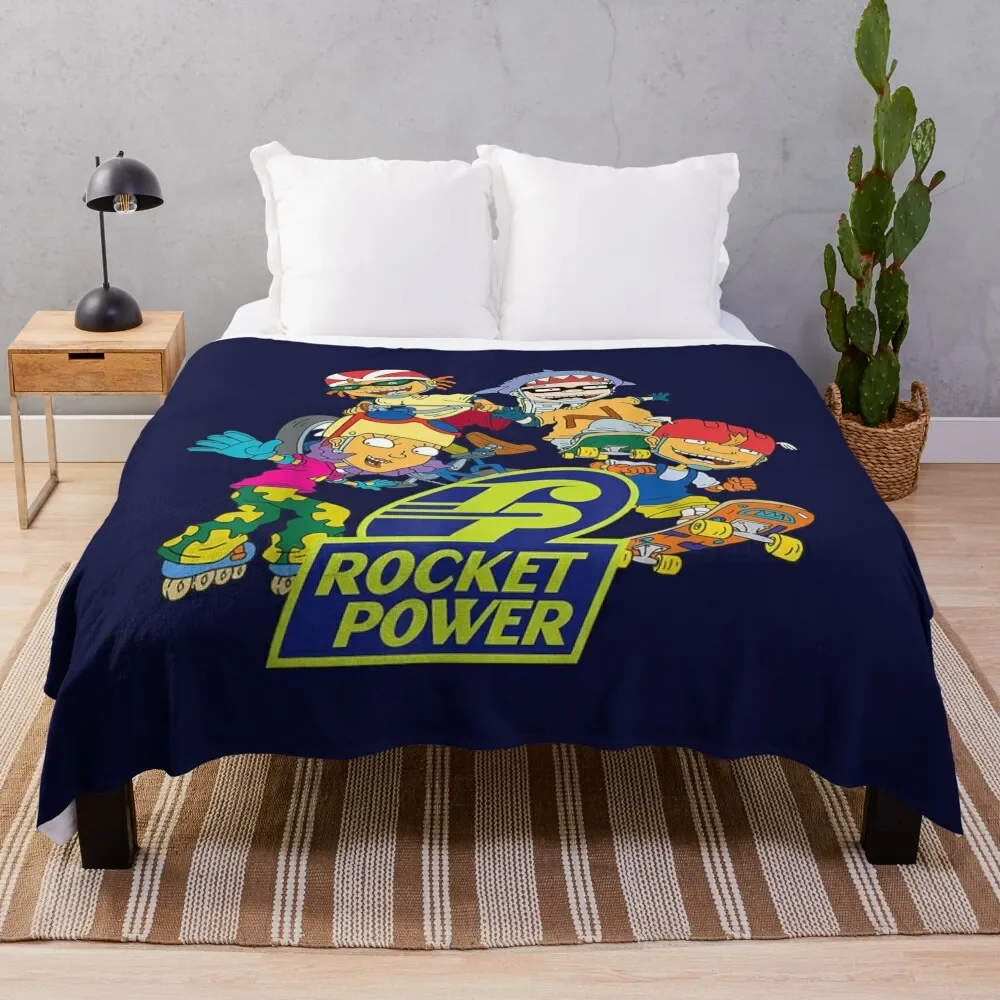 

Nickelodeon Rocket Power Character Throw Blanket No Pilling Soft Warm Blanket for Bed