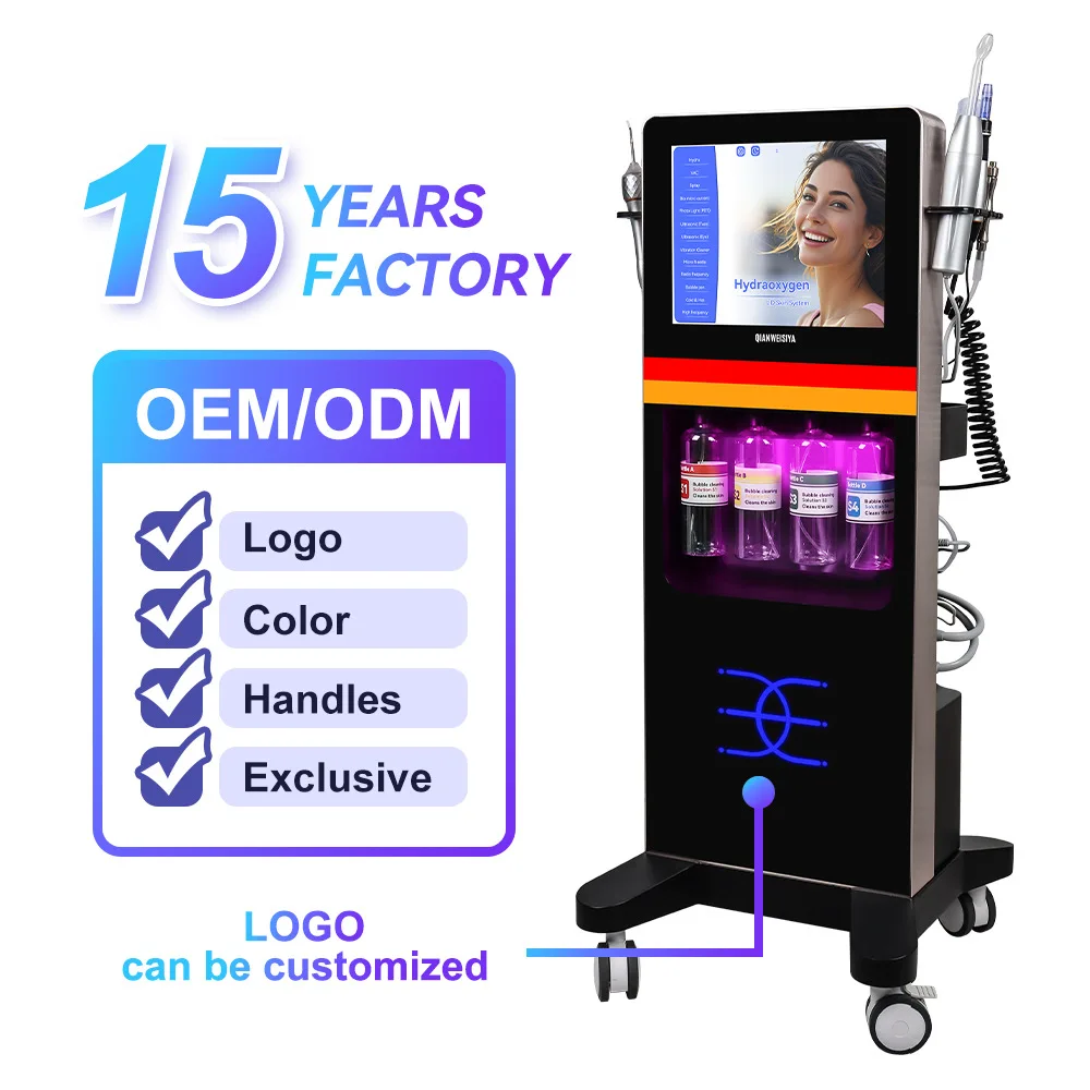 Professional Facial Machine, Bubble Skin Care Device for Salon Use,  Non-Invasive Skin Rejuvenation Tool