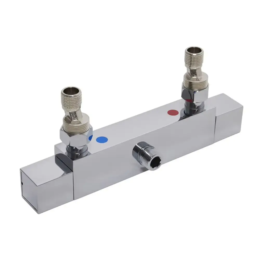 Thermostatic Bath Shower Mixer Temperature Control Valve,Cuboid