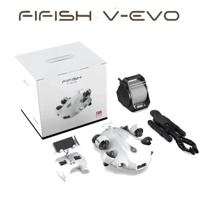 

FIFISH V-EVO VR Подводный робот Rov для дайвинга Подводный 4K с захватной рукояткой
