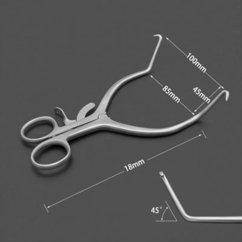 Gelpi Retractor Stainless Steel Self-Retaining Retractor 18cm Veterinary Surgical Instruments