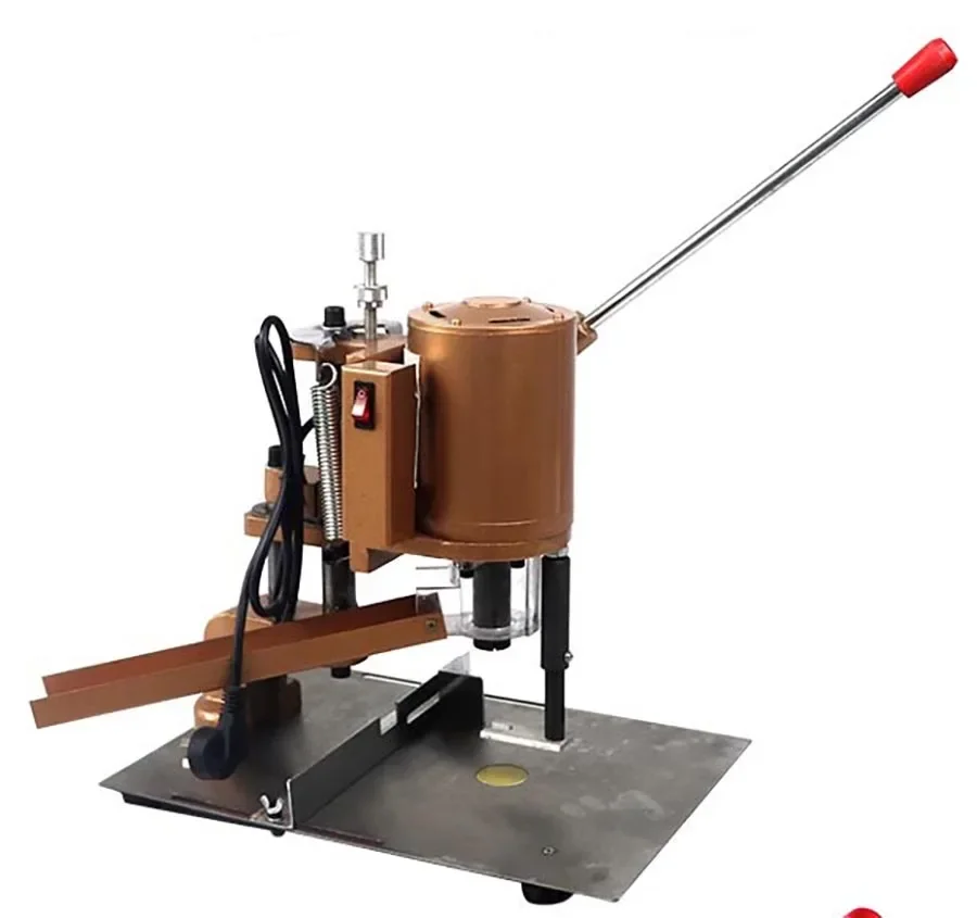 2025 150-1  Electric Tag Punching Machine Heavy Duty Leather Drilling Machine Hand-held Bag Paper Bag Drilling Machine