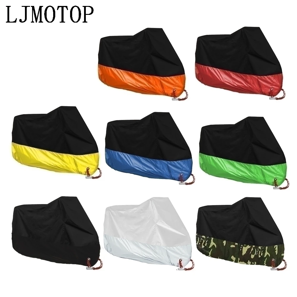 Motorcycle cover waterproof rain cover outdoor UV protection For Honda CRF 1000L 20M 250L XR230 250 400 125 SL230 CRF150R