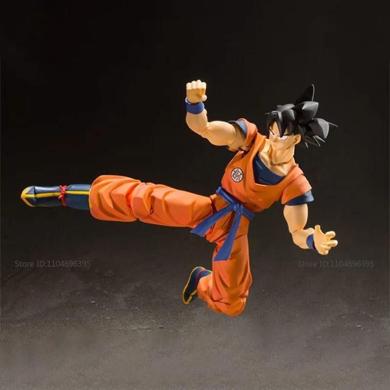Nuovo di zecca in Magazzino BANDAI Modello Giocattolo Dragon Ball Saiyan 2.0 Son Goku Kakarot Cartoon Figure Action Figures Regali di Festa Popolari