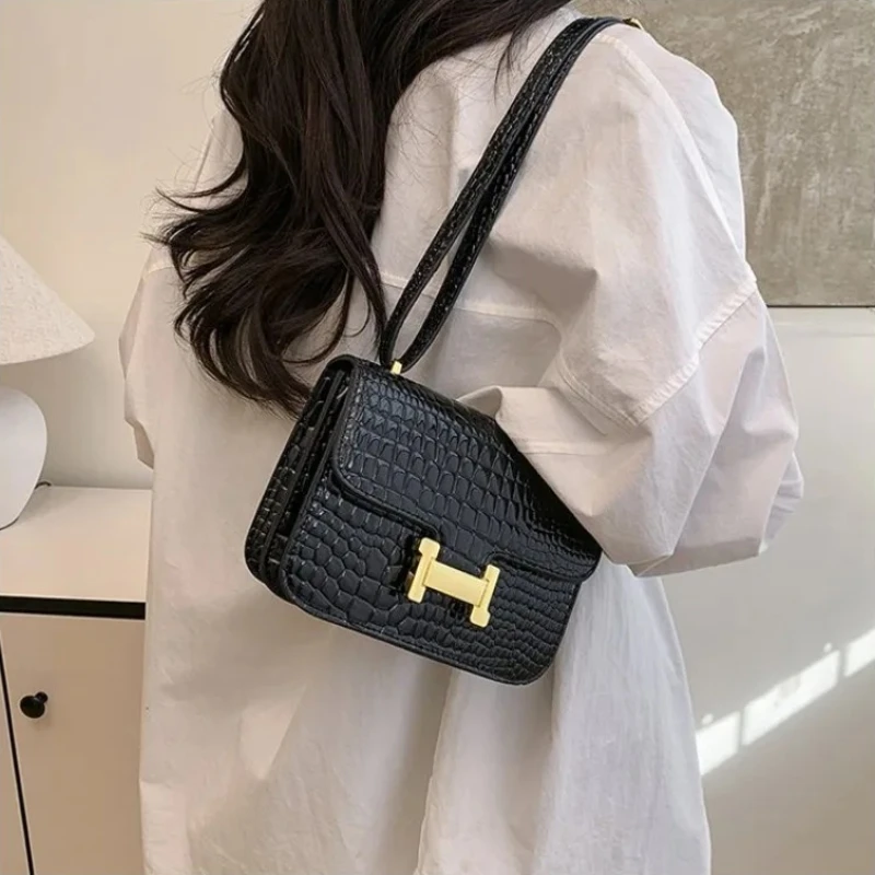 

Модная сумка JK, женская сумка с креативным принтом, ретро сумка для покупок для дальнозоркости, легкая регулируемая стильная сумка для подмышек