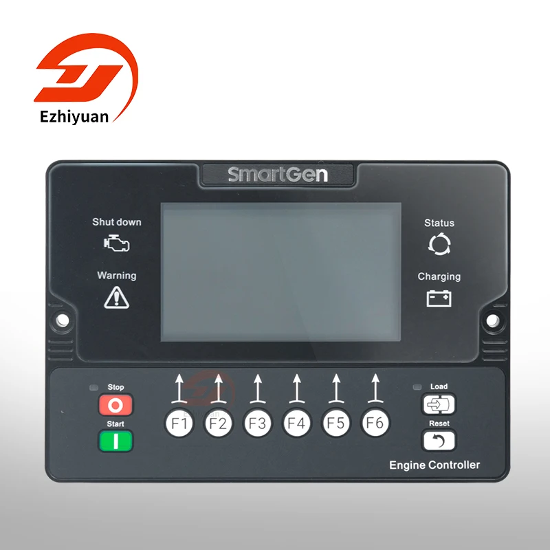 Smartgen HEM4300 Black Plastic Electronic Control Panel Monitor Alternator for Generator Engine Parts & Accessories