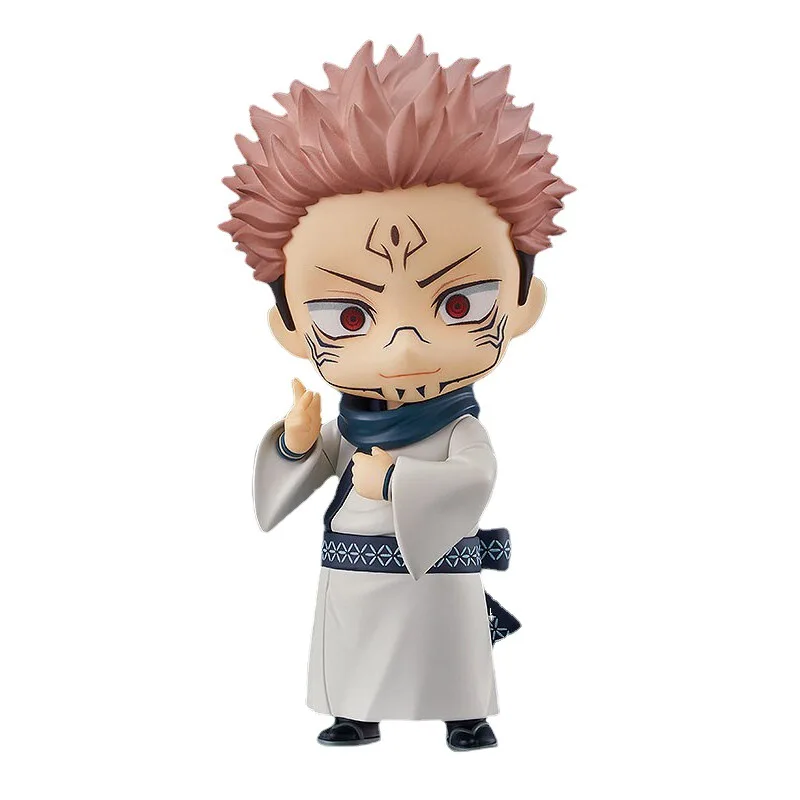 10cm Jujutsu Kaisen Ryomen Sukuna 1834 # Anime figurka zabawki figurki akcji kolekcja lalek świąteczny prezent z pudełkiem