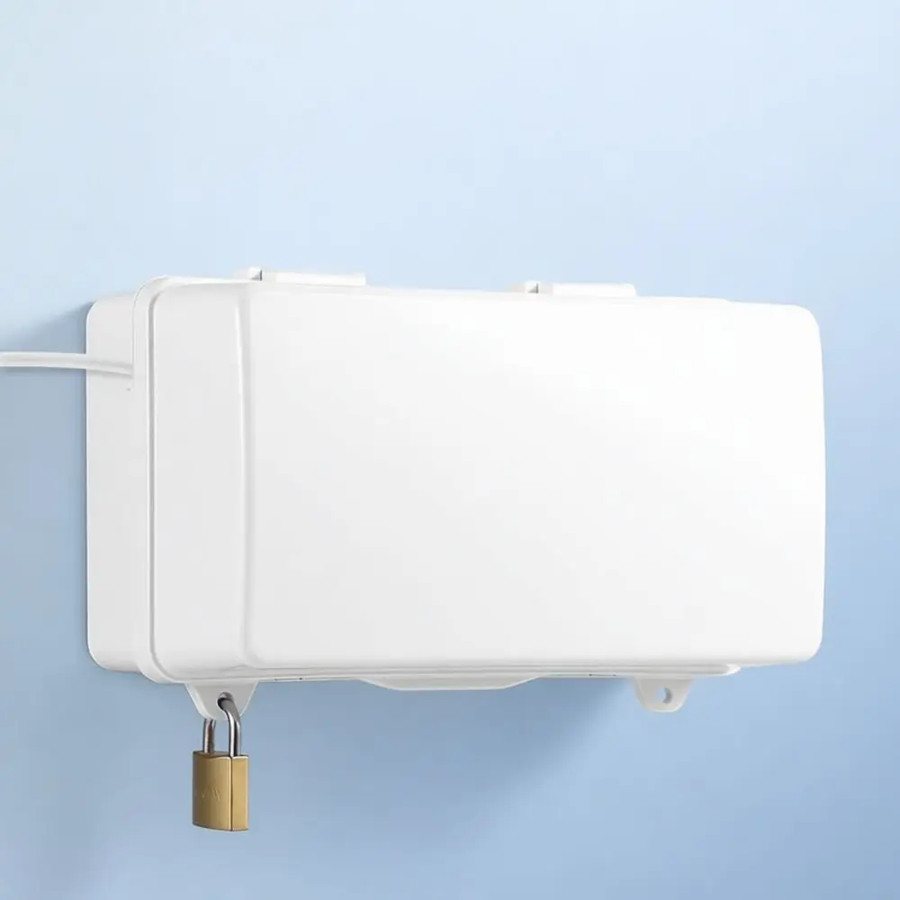 Outdoor Outlet Weatherproof Box Waterproof Protective Cover Shield For Power Socket Strip Garden Patio Safety Supply