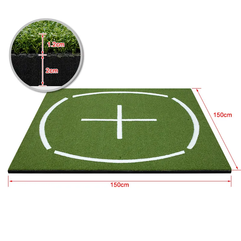 وسادة قرع لمدرب الجولف في الأماكن المغلقة، وسادة قرع الجولف المحمولة