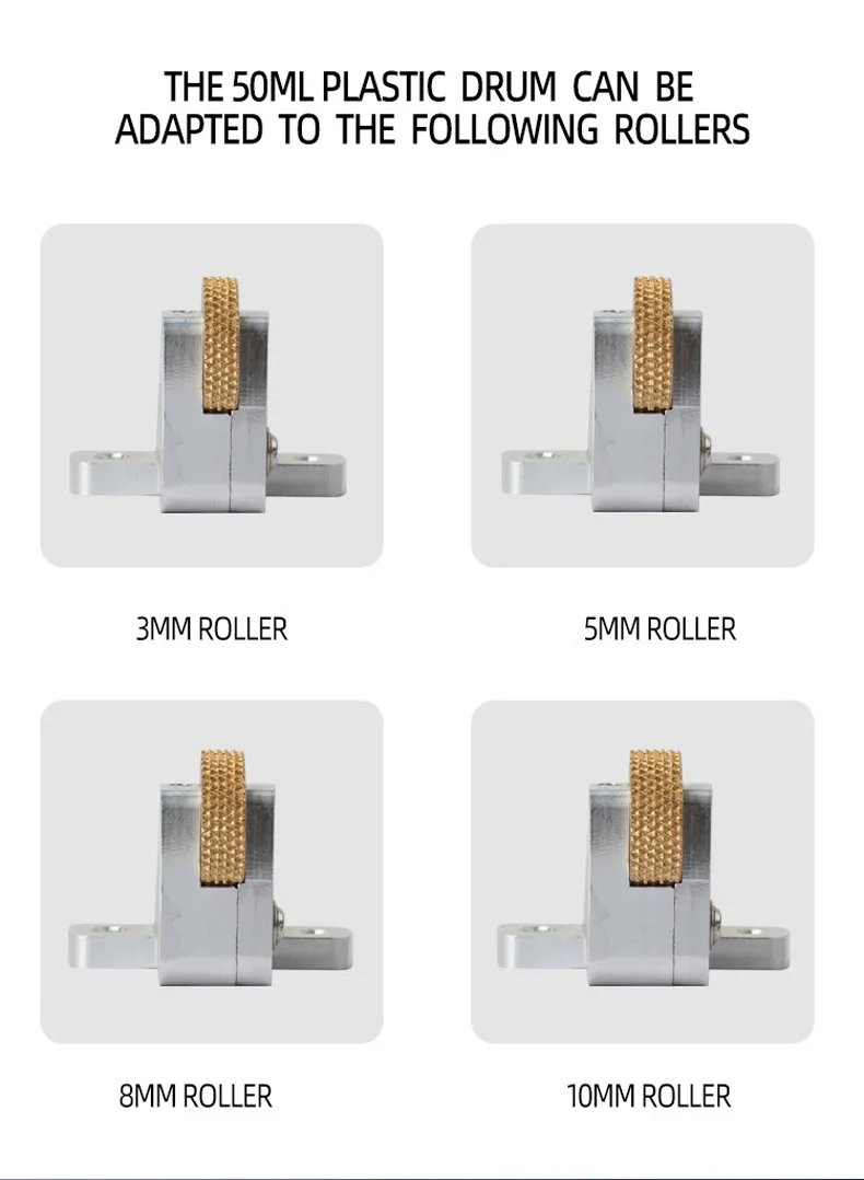 Hot-melt Adhesive Brushing and Gluing Machine Rolling Gluing Machine Uniform Roll for leather and paper 3/5/8/10mm roller