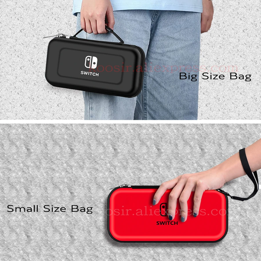 Nintendo Switch tragbare Hand Aufbewahrung tasche Nintendo switch Konsole Eva Trage tasche Schutzhülle für Nintendo Switch Zubehör