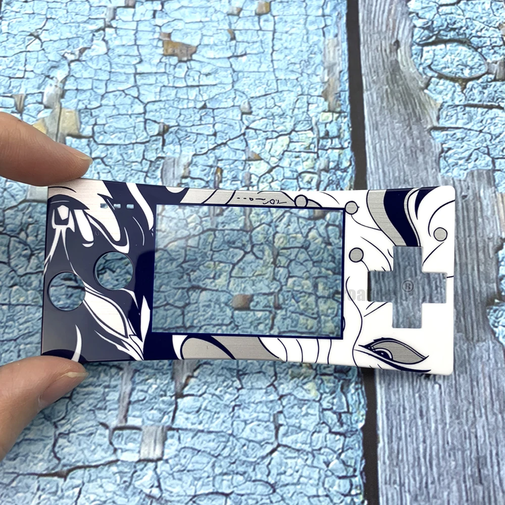 Cho GameBoy Micro Cho GBM Thay Thế Nhà Ở Vỏ Thay Thế Dán Mặt Lưng Cover