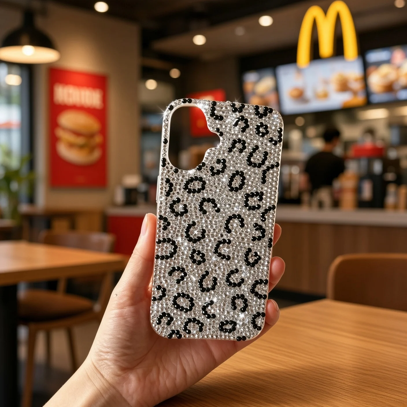 Luxury Bling Rhinestone Leopard Print Phone Case for Samsung S26 Ultra S25 24 S23 S22 Plus S21 20 FE Shockproof Protector Cover