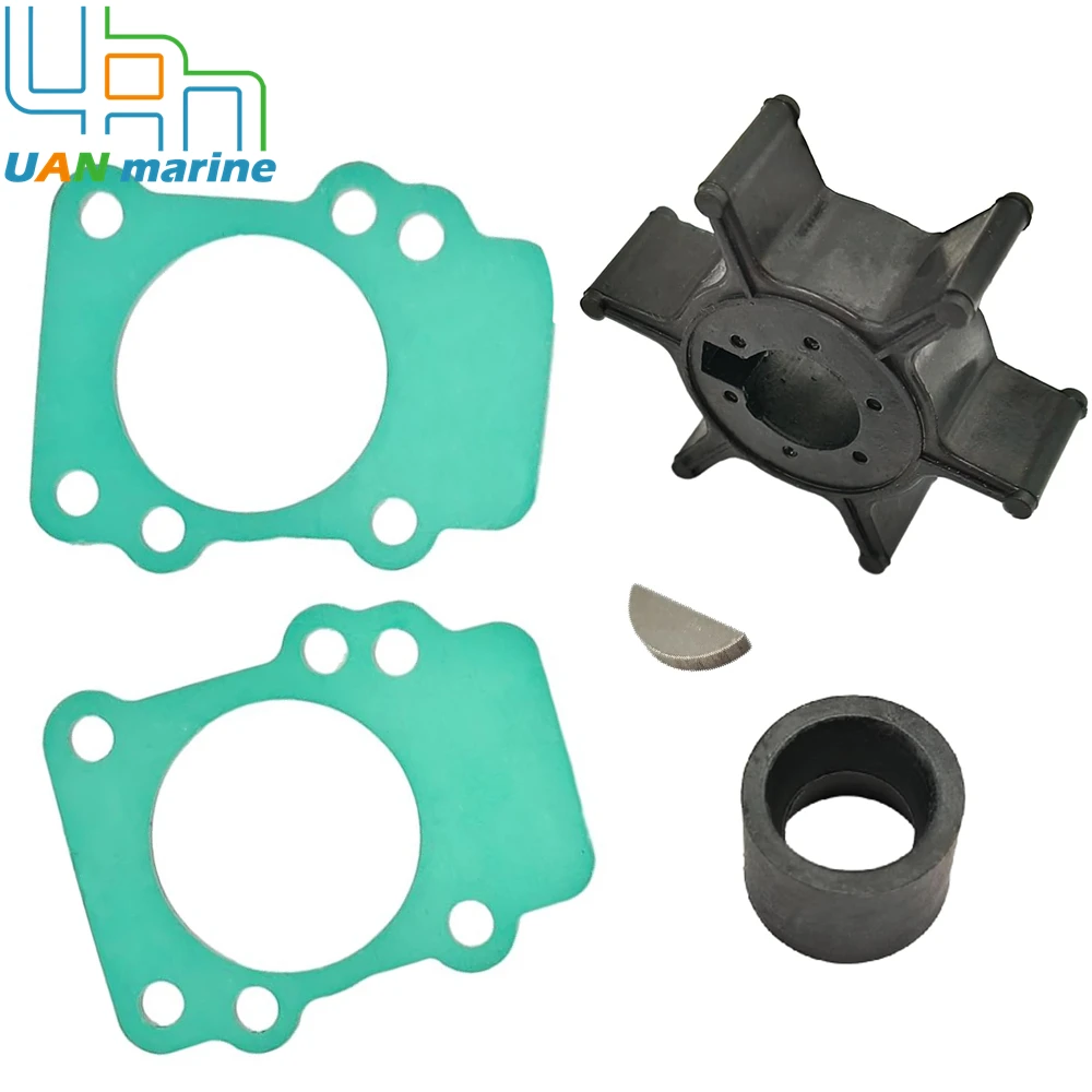 682-44352-00 Outboard Water Pump Impeller Kit for Yamaha 9.9 15 HP 90280-03024 682-44365 682-44315-A0 ​682-44352-40 18-3074