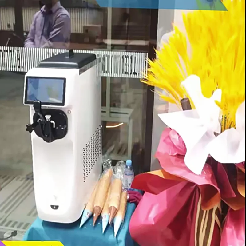 

2025 New Commercial Ice Cream Machine for Sale Soft Serve Ice Cream Machine Small Ice Cream Making Machine