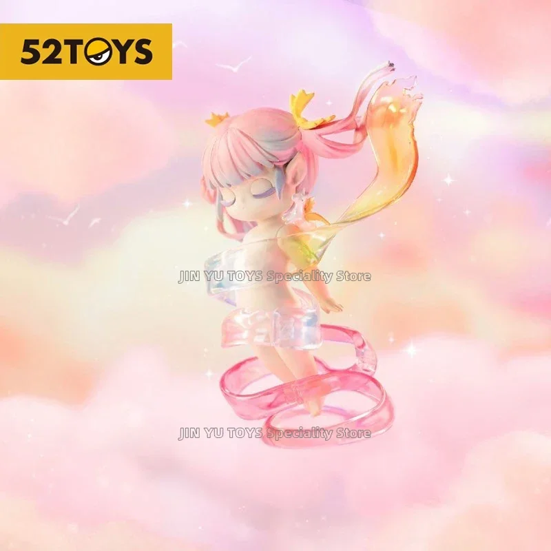 52TOYS Sleep Sky Elf Series Blind Box Anime Action Figure Collectible Ornament Designer Trendy Toy Kawaii Model Birthday Gift