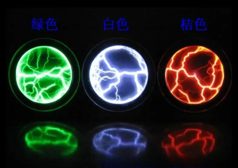6-inch Plasma Plate Disk Plasma Ball Magic Lightning Lightning Disk Glow Ball Disk Induction Ball