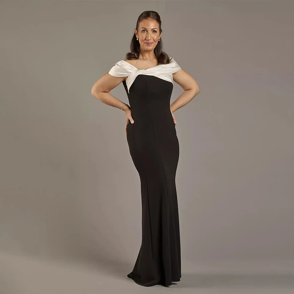 

Mother of the bride dress Elegant Mermaid Mother Dress for Wedding Party Formal Occasion Off Shoulder Women Evening Gown Outfit