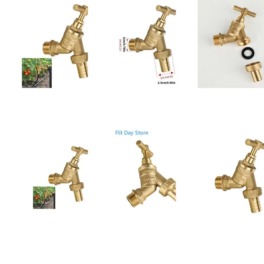

F92C Balconies Household MultifunctionThreaded Faucet Easyly To Install For Backyard