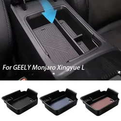 For GEELY Monjaro 2024 Car Armrest Box Storage Box Central Control Anti-scratch Storage Auto Interior Modification Accessories