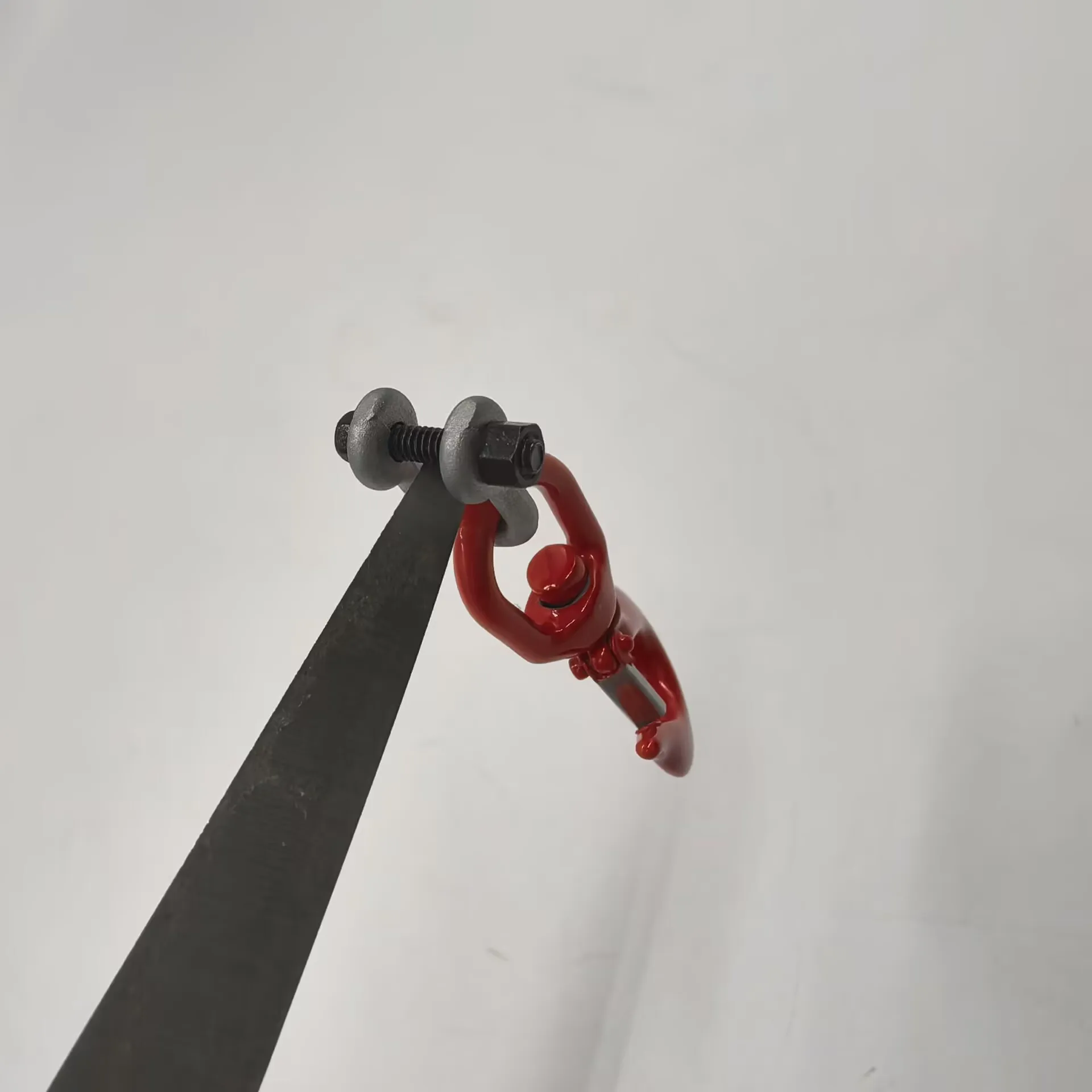 خطاف رافعة مثبت على الشاحنة - أجزاء ترقية وتعديل Jxmodel F1650، لقفل المحاكاة المعدنية Tamiya 1/14 #1