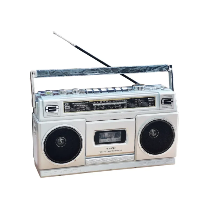 Tape Player Vintage Tape Recorder Vintage Rechargeable Player Bluetooth Speaker Tape To MP3 Converter Vintage Music Player