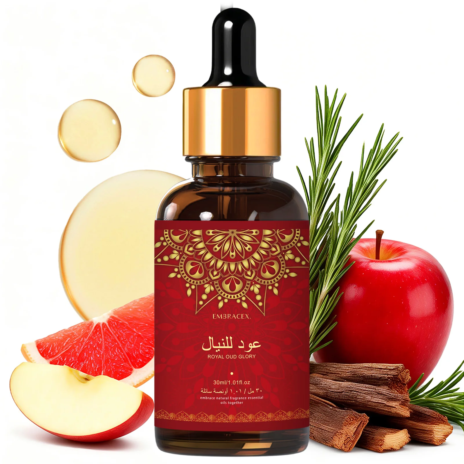 Xerjoff Perfume Fragrance - 30ml Huiles Parfumées Royal Oud Glory,